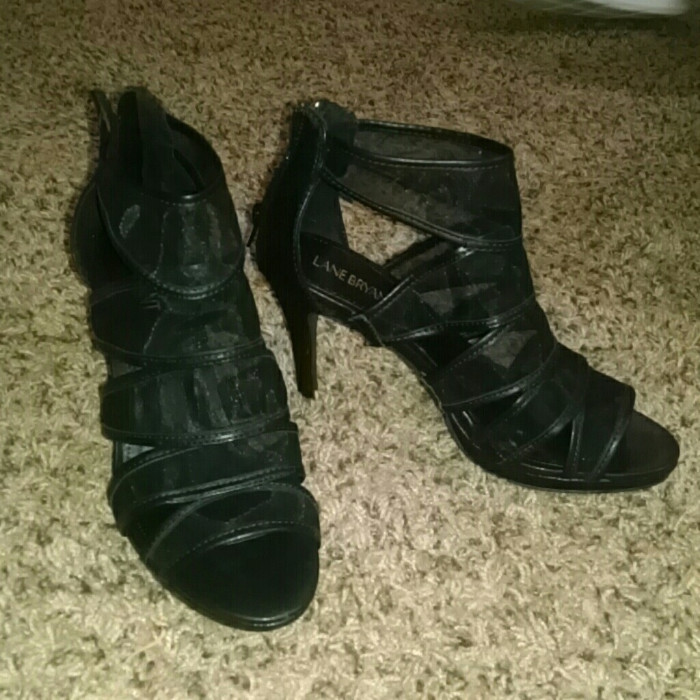 Lane Bryant Black Sexy Heels